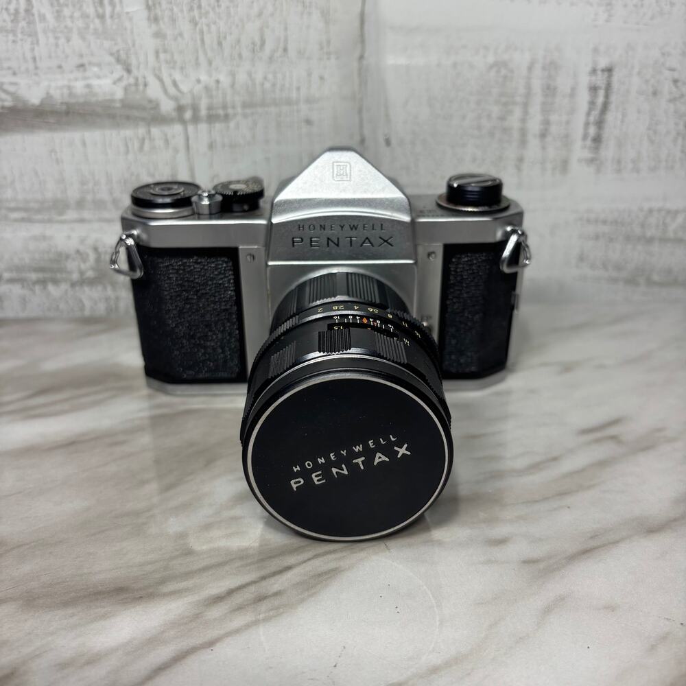 Vintage Honeywell Pentax H3 SLR Camera with Takumar Lens